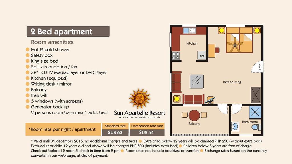 Sun Apartelle Panglao Island Exterior photo